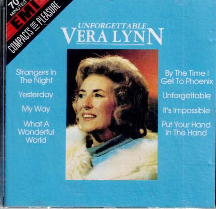 cd   /   Vera Lynn – Unforgettable Vera Lynn, Cd's en Dvd's, Cd's | Overige Cd's, Ophalen of Verzenden