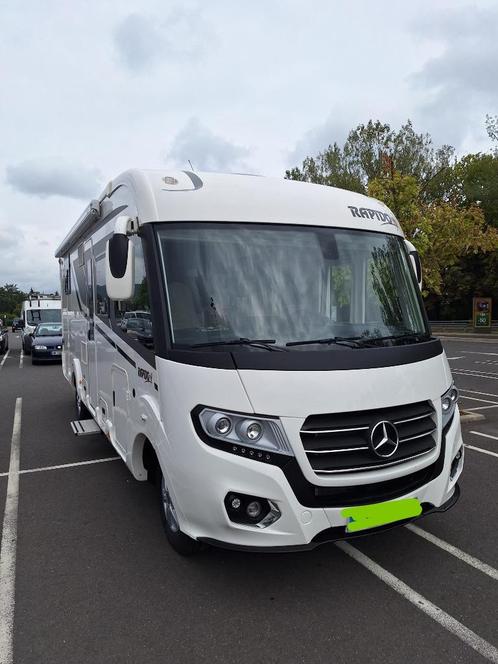 Rapido M96 met veel opties, slechts 2500 km, Caravans en Kamperen, Mobilhomes, Particulier, tot en met 4, Integraal, Rapido, Mercedes