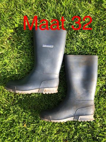 Regenlaarzen maat 32 te koop/ 2 euro