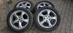 Porsche velgen 5x130 met goede banden 17 inch 8j et 48, Auto-onderdelen, Banden en Velgen, Ophalen, 17 inch, Band(en)