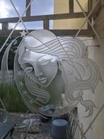 oude deur, Ophalen, Gebruikt, Glas, 120 cm of meer