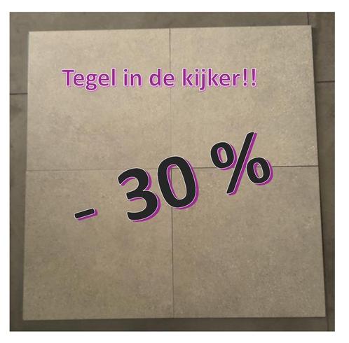Tegel van de maand !!, Doe-het-zelf en Bouw, Tegels, Nieuw, Vloertegels, Keramiek, 60 cm of meer, 60 cm of meer, 10 m² of meer