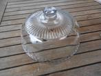 glazen stolp taartstolp kaasstolp glas vintage decoratief, Ophalen of Verzenden