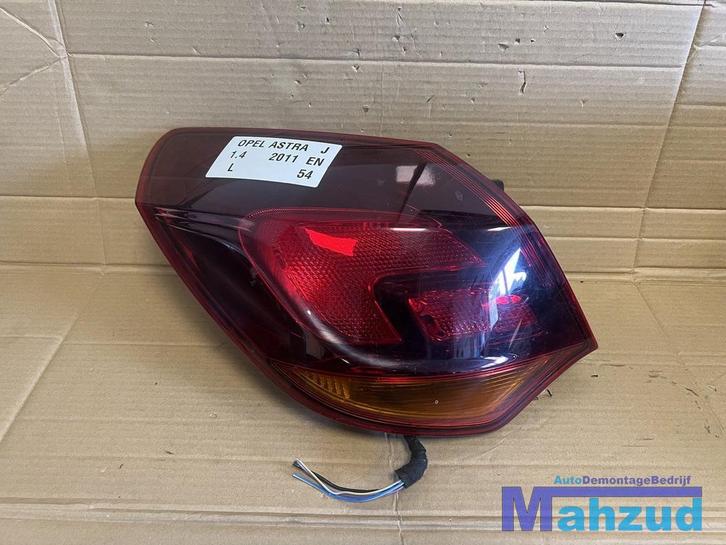 OPEL ASTRA J hatckback Links buiten achterlicht donker 2009-, Auto-onderdelen, Verlichting, Opel, Gebruikt, Ophalen of Verzenden