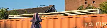 Elektrische Zonneluifel 4 meter breed € 50 euro beschikbaar voor biedingen