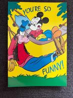 Postkaart Disney Mickey Mouse 'Funny', Verzenden, Mickey Mouse, Zo goed als nieuw, Plaatje of Poster