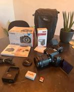 Canon 600D + 18-135mm lens + flitser, TV, Hi-fi & Vidéo, Appareils photo numériques, Enlèvement ou Envoi, Comme neuf, Reflex miroir