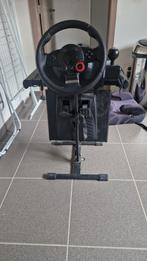 logitech stuurwiel en pedalen, Ophalen, Gebruikt