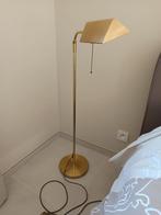 staande vintage koperen lamp, Huis en Inrichting, Lampen | Vloerlampen, Ophalen, Zo goed als nieuw