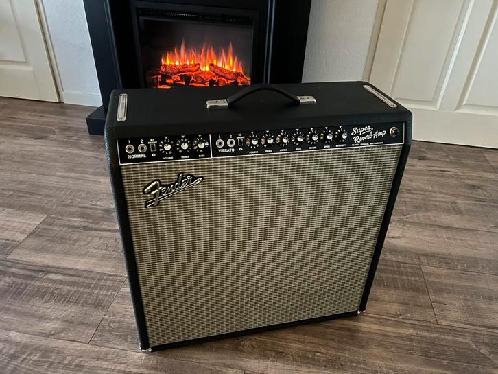 Fender Blackface ’65 Super Reverb (RUIL Fender / Gibson), Musique & Instruments, Amplis | Basse & Guitare, Comme neuf, Guitare