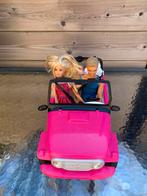 Barbie en ken met jeep, Utilisé, Enlèvement ou Envoi, Barbie