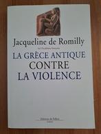 La Grèce antique contre la violence, Livres, Philosophie, Envoi
