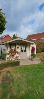 Tuinhuis blokhut met tuinkast, Tuin en Terras, Ophalen, Hout