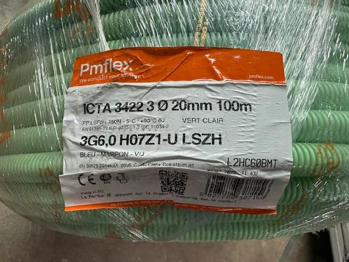 PMFLEX voorbekabelde buis VOB 3G6-kabels, Doe-het-zelf en Bouw, Elektriciteit en Kabels, Nieuw, Kabel of Snoer, Ophalen of Verzenden