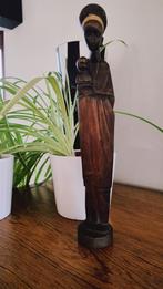 Mariabeeld - Afrikaanse stijl, Antiek en Kunst, Antiek | Religieuze voorwerpen, Ophalen of Verzenden