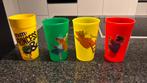 4 bekers (doos40), Verzamelen, Glas en Drinkglazen, Ophalen, Zo goed als nieuw