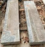 Twee hoge arduinen tabletten/vensterbanken, Ophalen, Gebruikt, 100 tot 150 cm, Hardsteen