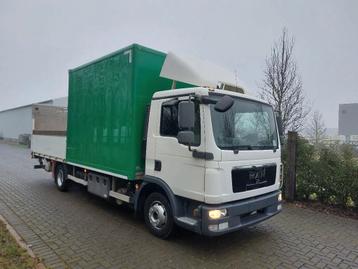 MAN TGL 12.220 Manual-pritsche+koffer-airco-euro 5 beschikbaar voor biedingen