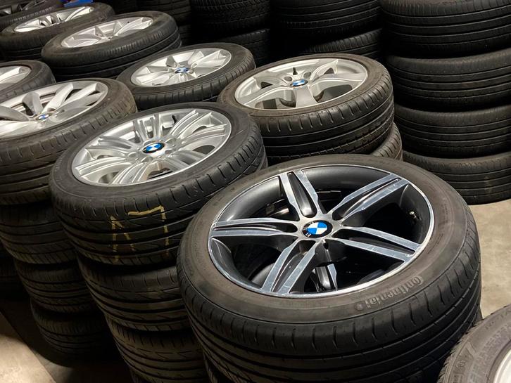 BMW velgen met winterbanden – 17 & 18 inch, Auto-onderdelen, Banden en Velgen, Band(en), Winterbanden, 18 inch, Ophalen