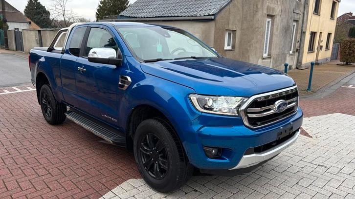 Ford Ranger 2.0 TD EcoBlue Limited March /Export Prix TVAC, Autos, Ford, Particulier, Ranger, 4x4, ABS, Caméra de recul, Régulateur de distance