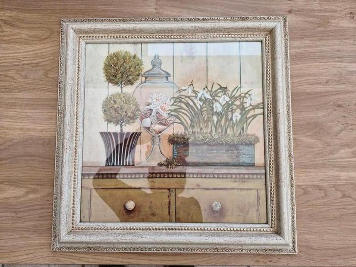 Zeer decoratief landelijk muur print in perfecte staat, Huis en Inrichting, Woonaccessoires | Schilderijen, Tekeningen en Foto's