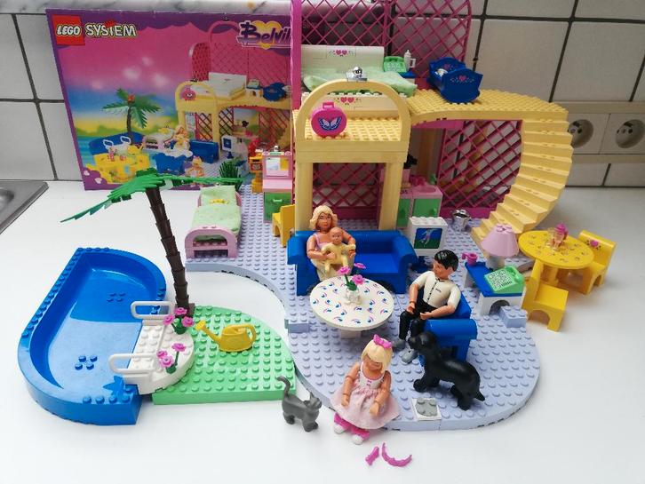lego 5890 belville Pretty Wishes Playhouse, Kinderen en Baby's, Speelgoed | Duplo en Lego, Lego, Complete set, Ophalen of Verzenden