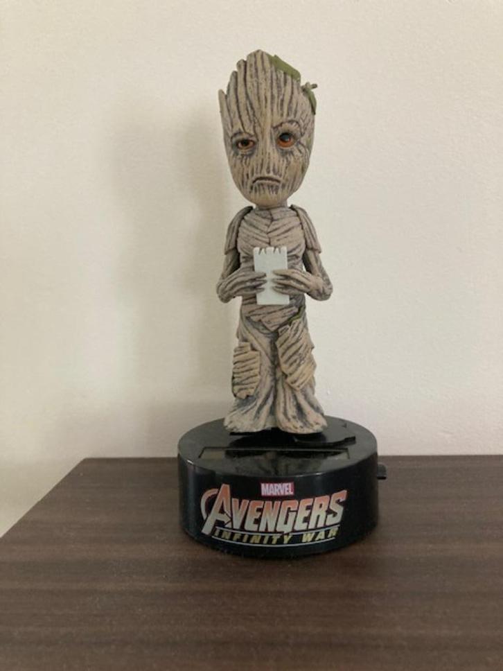 Dansend beeldje "Groot" - Avengers Infinity War Marvel, Kinderen en Baby's, Speelgoed | Actiefiguren, Zo goed als nieuw, Ophalen of Verzenden