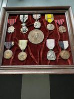 Lot medailles WOII zelfde persoon, Enlèvement ou Envoi, Armée de terre, Ruban, Médaille ou Ailes