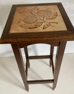 Staand/voetstuk/Plantentafel van hout en keramiek, Ophalen