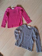 2 shirts LM meisje 3-4 jaar  M104, Kinderen en Baby's, Kinderkleding | Maat 104, Meisje, Gebruikt, Ophalen of Verzenden, Shirt of Longsleeve