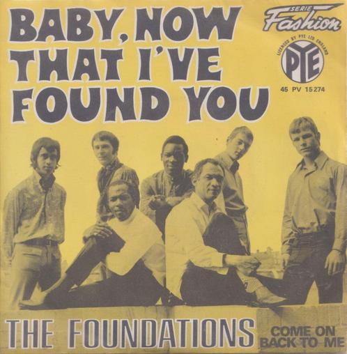 The Foundations – Baby, now that I’ve found you – Single, CD & DVD, Vinyles Singles, Utilisé, Single, R&B et Soul, 7 pouces, Enlèvement ou Envoi