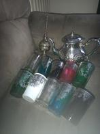 Lot thé marocain théière verres aspersoir, Enlèvement ou Envoi