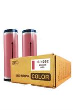 Risograph S-4392 felrode inktcartridge Bx/2, Nieuw, Toner, Riso