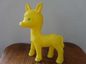 Vintage speelgoed plastic pony