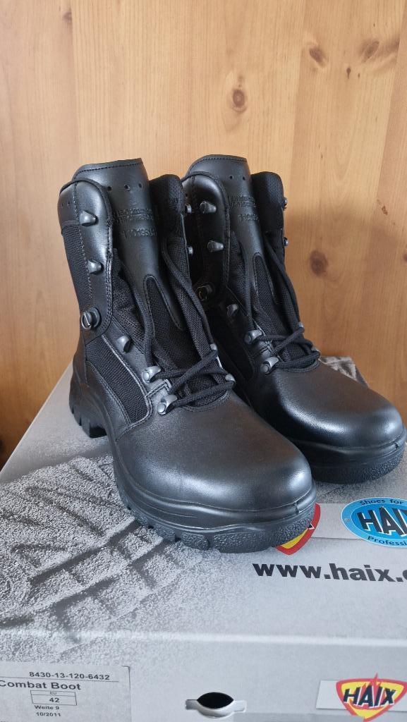Haix light combat boots nieuw maat 42 (4 paar beschikbaar), Kleding | Heren, Schoenen, Nieuw, Boots, Zwart, Ophalen