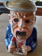 TIRELIRE HUMORISTIQUE EN FONTE(DONALD TRUMP), Collections, Tirelires, Enlèvement ou Envoi, Neuf, Autres matériaux, Autres thèmes