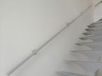 Rampe d escalier 3m50 en acier peinte en gris. Livraison pos, Bricolage & Construction, Comme neuf, Enlèvement ou Envoi