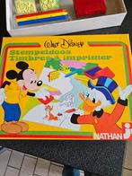 Walt disney stempeldoos (jaren 80), als nieuw, Verzamelen, Disney, Ophalen of Verzenden, Zo goed als nieuw