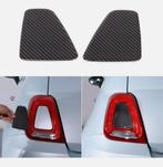 Fiat 500 Abarth 595 Carbon achterlicht cover kap-sticker set, Ophalen of Verzenden