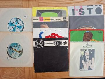 19 singles Madonna, Pet Shop Boys, Yello... beschikbaar voor biedingen