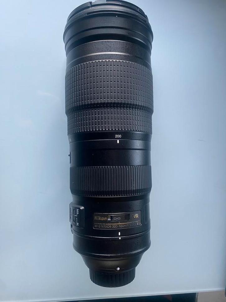 Zoom téléobjectif Nikon 200-500 mm à vendre, TV, Hi-fi & Vidéo, Photo | Lentilles & Objectifs, Comme neuf, Enlèvement ou Envoi