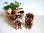 Alaska handmade. Leuk peper en zout setje: Eskimos, Keramiek, Overige typen, Ophalen of Verzenden, Zo goed als nieuw