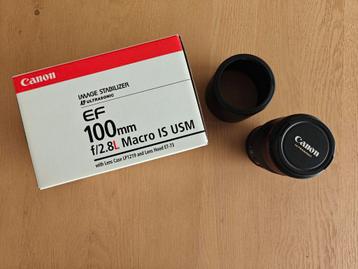 Canon ef 100mm f2. 8 L. Is usm.  beschikbaar voor biedingen