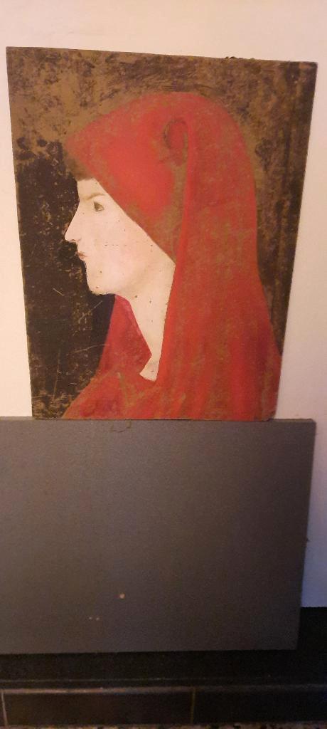 heilige Fabiola naar portret j Hennes (onbekende uitvoerder), Antiek en Kunst, Kunst | Schilderijen | Klassiek, Ophalen of Verzenden