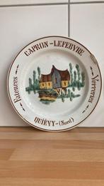 Assiette Capron Lefebvre, Antiquités & Art, Enlèvement