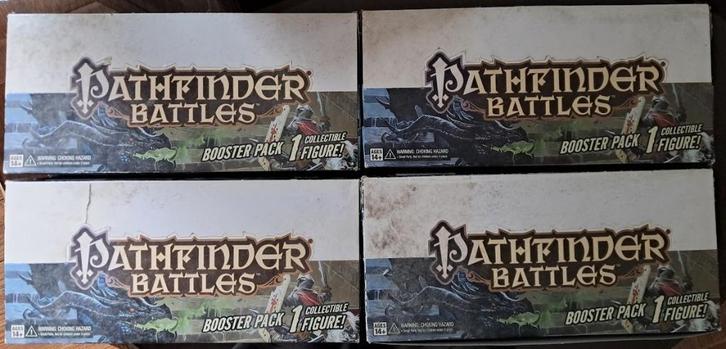 Pathfinder Battles Heroes and Monsters Booster Brick, Hobby en Vrije tijd, Wargaming, Zo goed als nieuw, Overige soorten, Figuurtje(s)