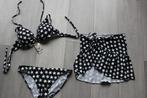 Ensemble de bikini 3 pièces taille L de la marque BIX, Noir, Bikini, Enlèvement ou Envoi, Neuf