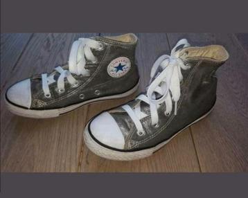 All stars Converse in maat 32 - kleur zilver grijs beschikbaar voor biedingen