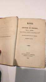 Manuel de l histoire de Belgique 1847, Utilisé