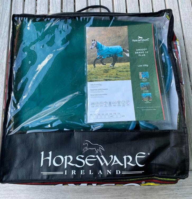 Horseware Amigo Bravo Outdoor *nieuwstaat*, Animaux & Accessoires, Chevaux & Poneys | Couvertures & Couvre-reins, Neuf, Couverture